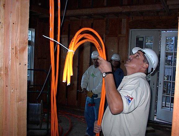 Installing Fiber Optic Internet In House